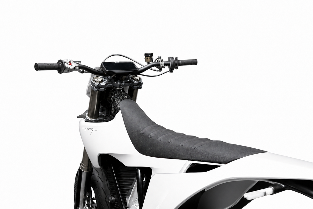 Stark Varg SM Supermoto White
